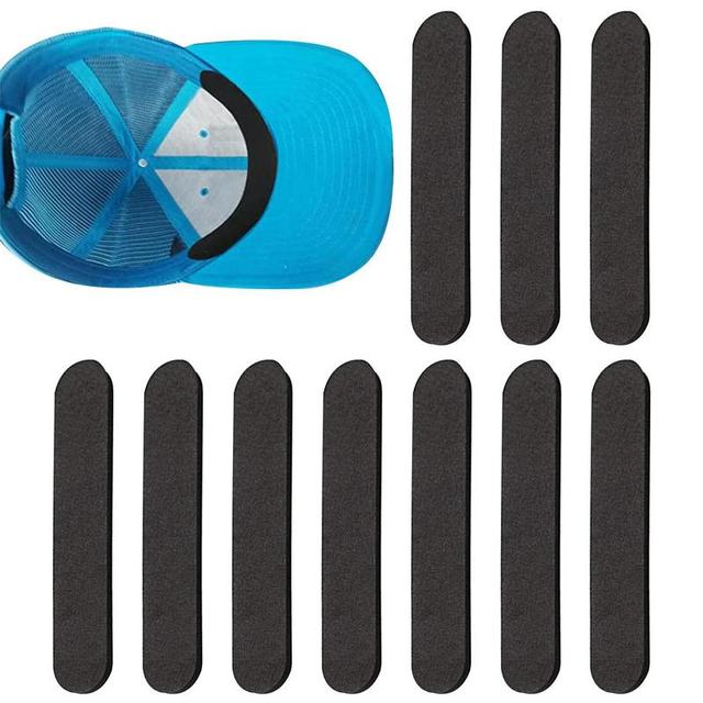 Hat Size Reducer 10 Pieces Adhesive Hat Reducer Inserts Hats Tape Hats  Filler Size Reducer for Men Women Hats Caps Sweatband - AliExpress